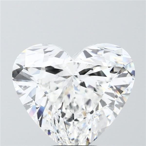 8.02 Carat E-VVS2 Heart Lab Diamond