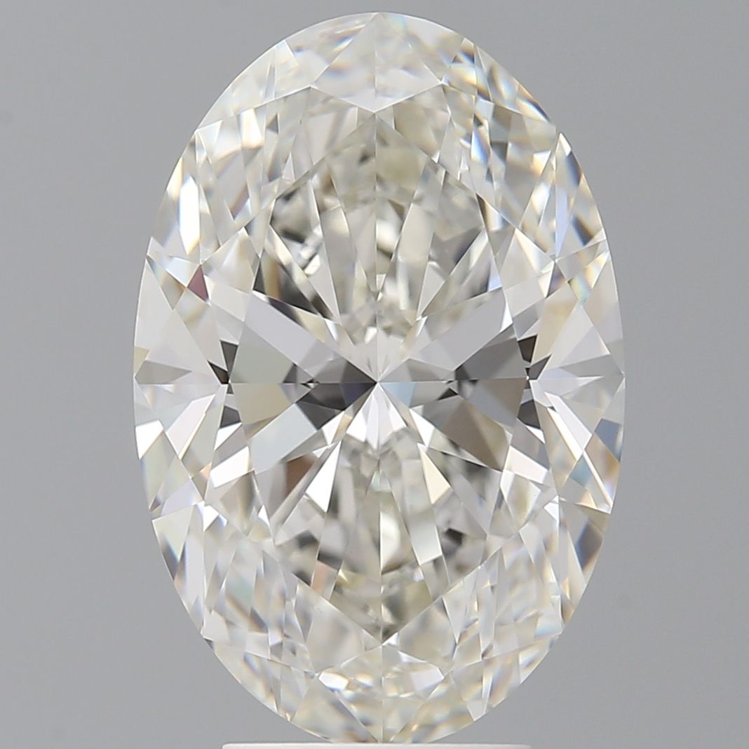 5.14 Carat G-VVS2 Oval Lab Diamond