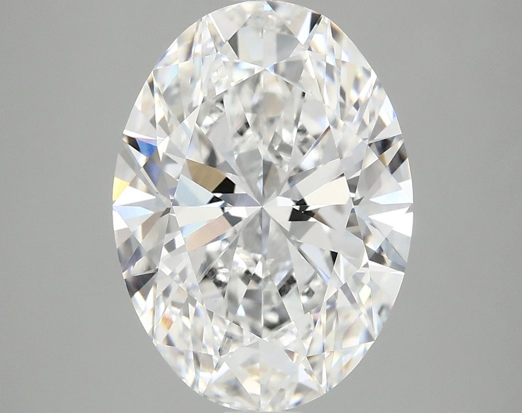 3.97 Carat E-VVS2 Oval Lab Diamond