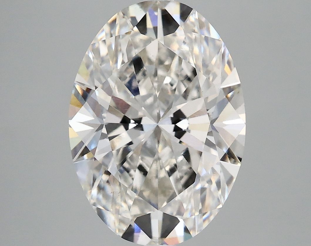3.97 Carat F-VS1 Oval Lab Diamond