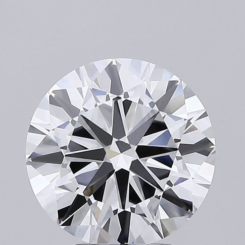 4.5 Carat D-VVS2 Round Lab Diamond