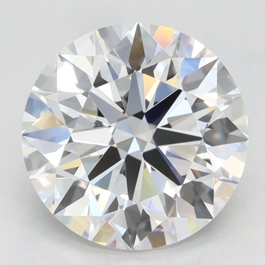 3.03 Carat D-VVS1 Round Lab Diamond