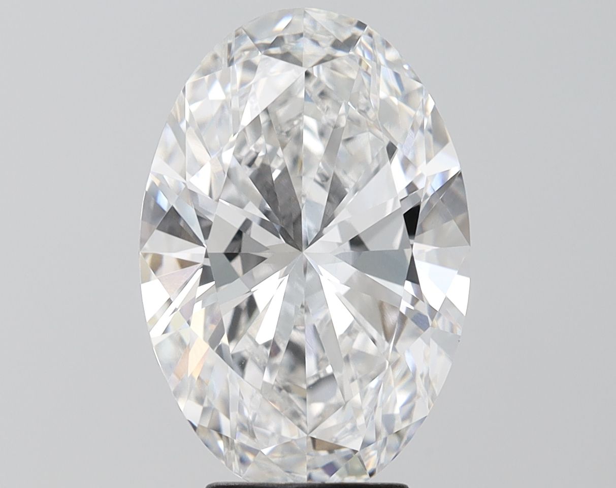4.68 Carat E-VVS1 Oval Lab Diamond