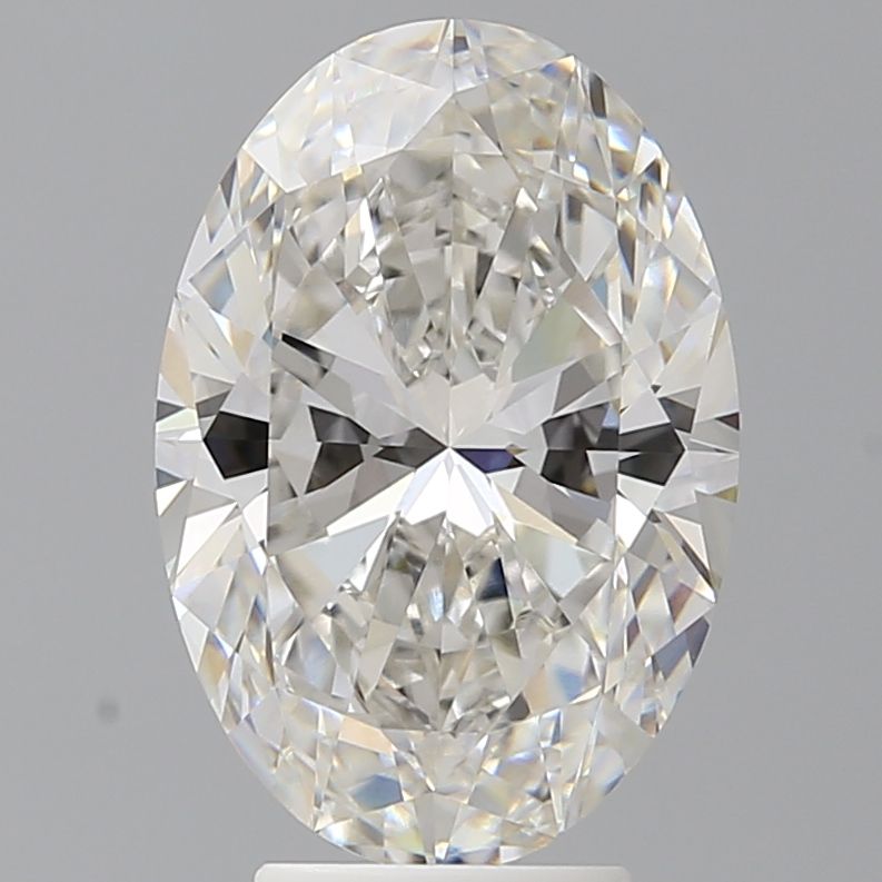 4.59 Carat G-VVS2 Oval Lab Diamond