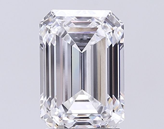 2.72 Carat D-VS1 Emerald Lab Diamond