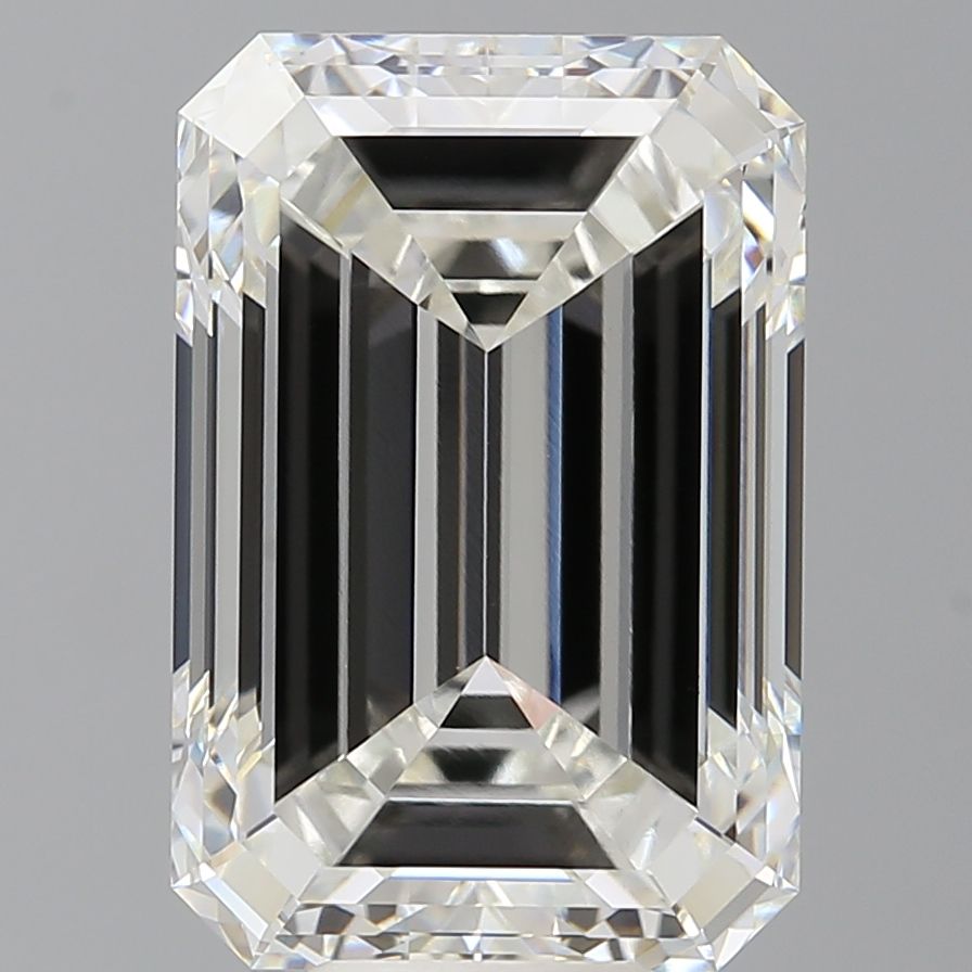 10.57 Carat G-VVS1 Emerald Lab Diamond