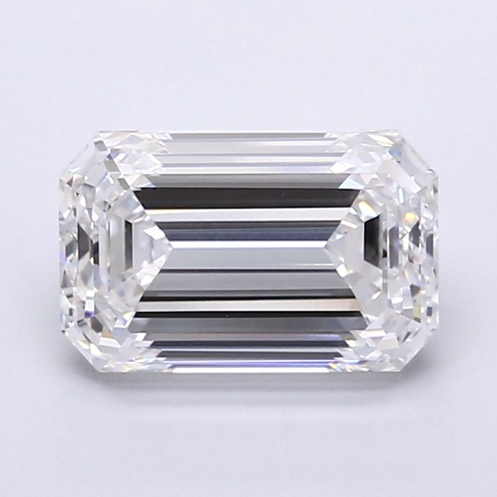 3.92 Carat D-VVS1 Emerald Lab Diamond