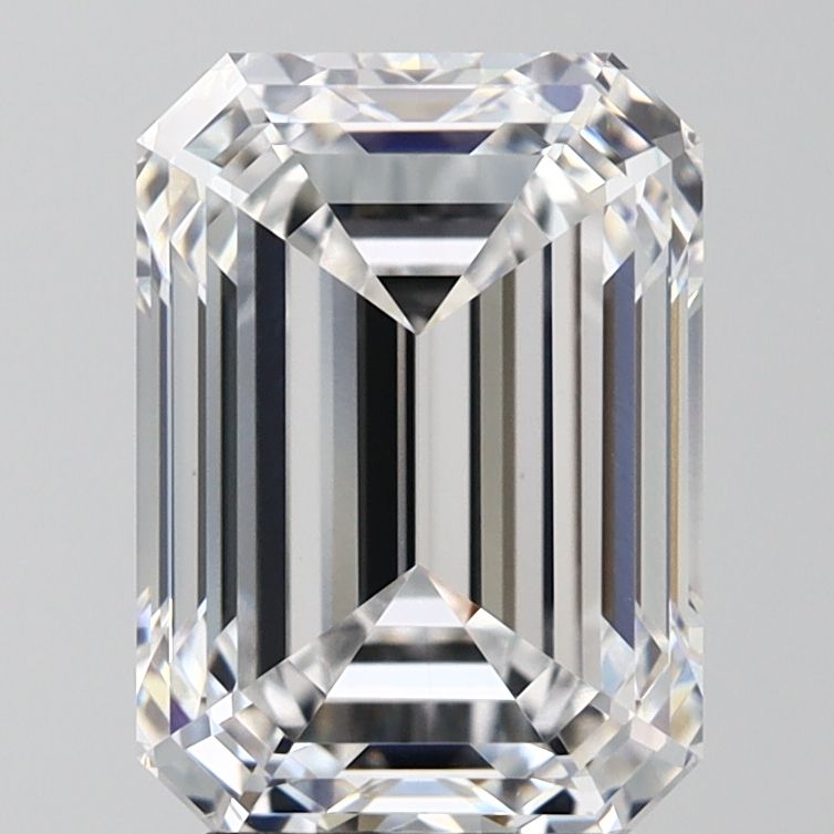 4.05 Carat D-VVS2 Emerald Lab Diamond