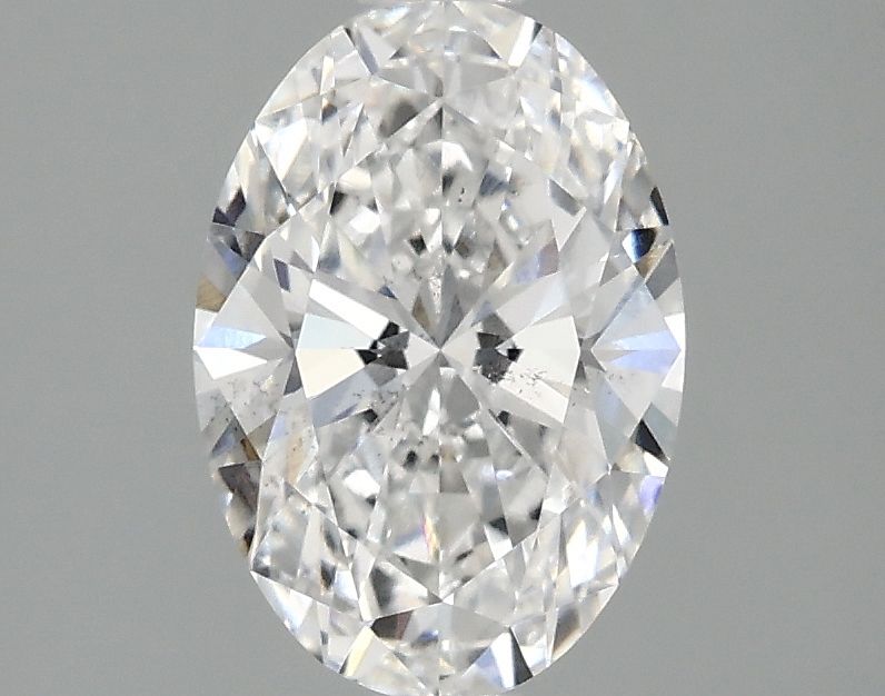 1.51 Carat D-SI1 Oval Lab Diamond