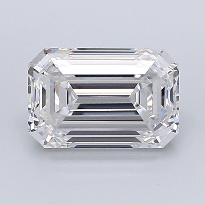3.36 Carat E-VVS1 Emerald Lab Diamond