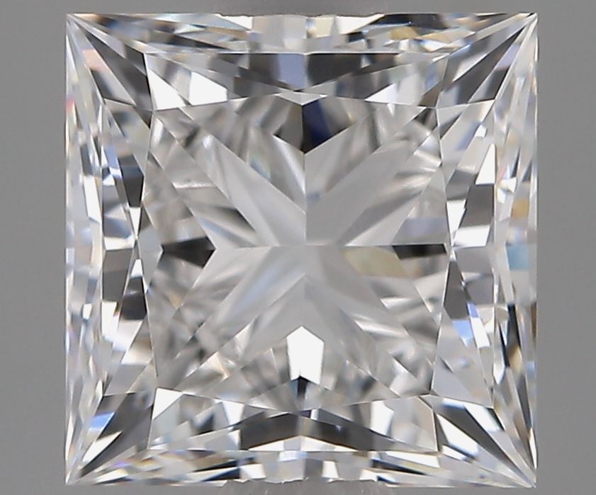 2.50 Carat E-VVS2 Princess Lab Diamond
