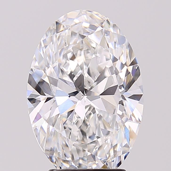 4.08 Carat D-VVS2 Oval Lab Diamond