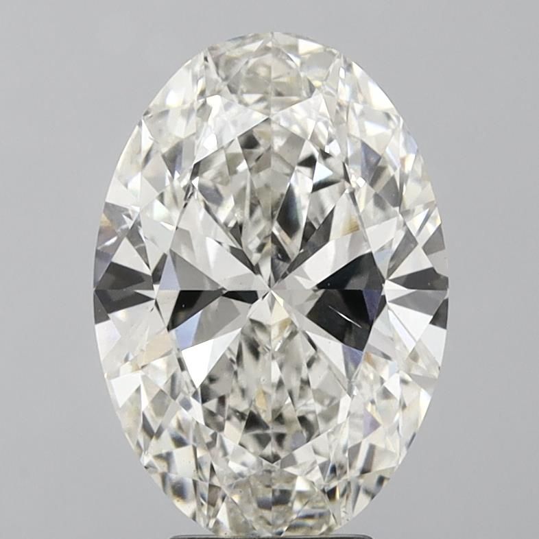 5.05 Carat H-VS2 Oval Lab Diamond