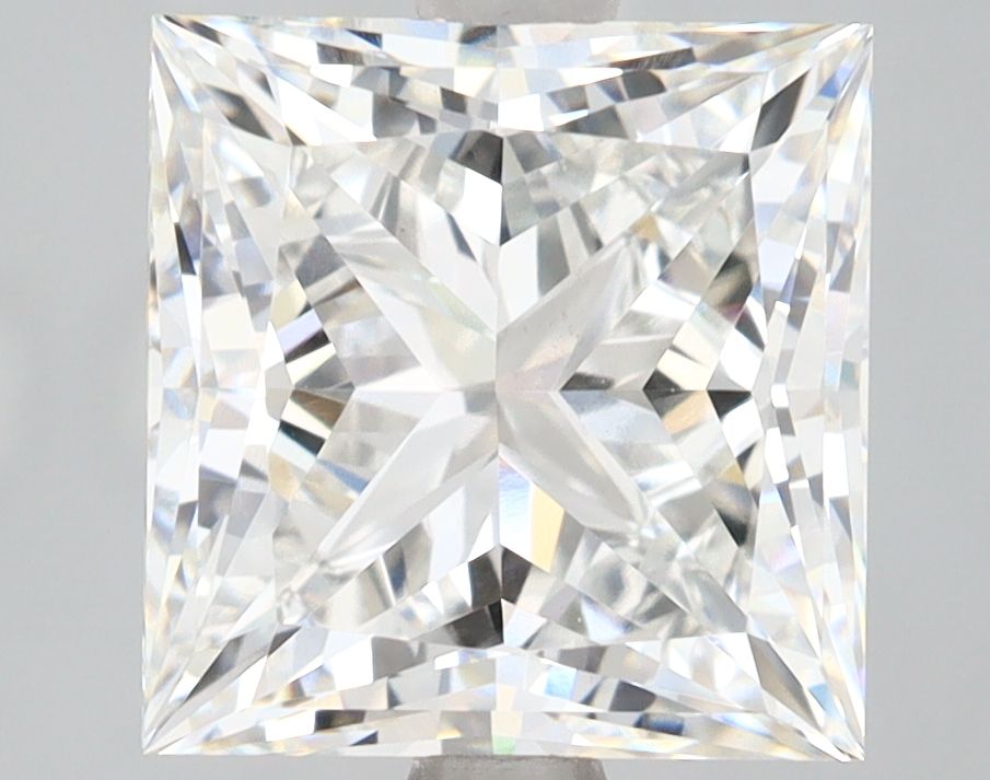 4.19 Carat F-VVS2 Princess Lab Diamond