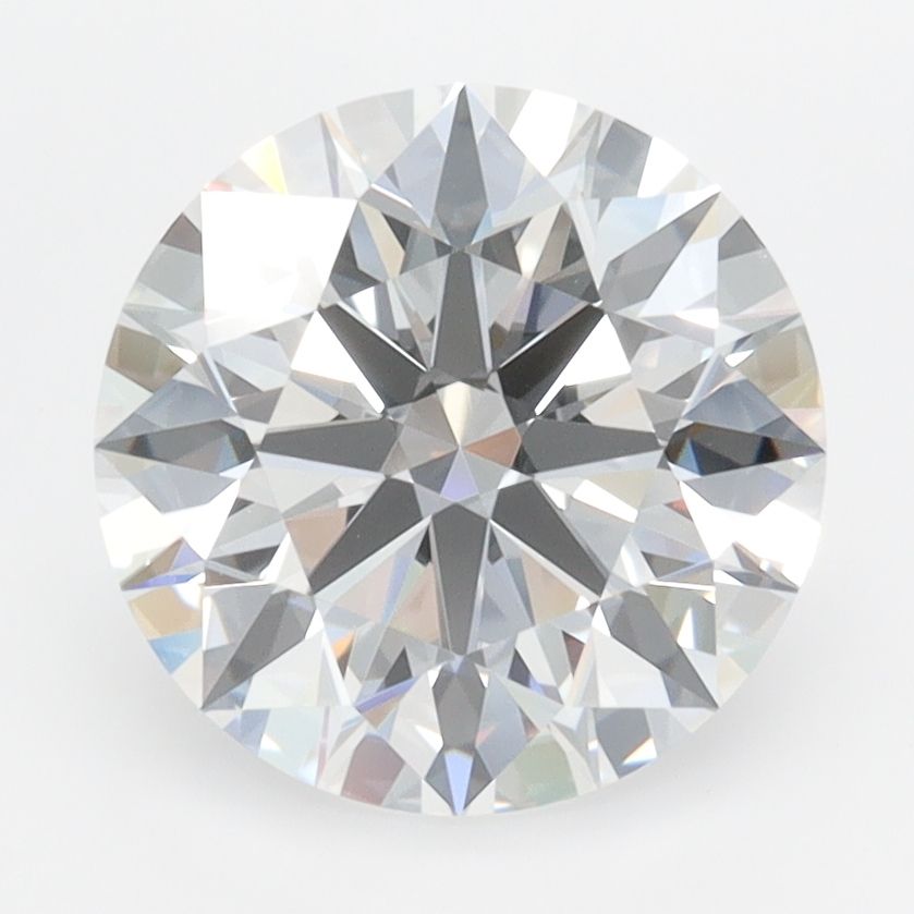 3.01 Carat D-IF Round Lab Diamond