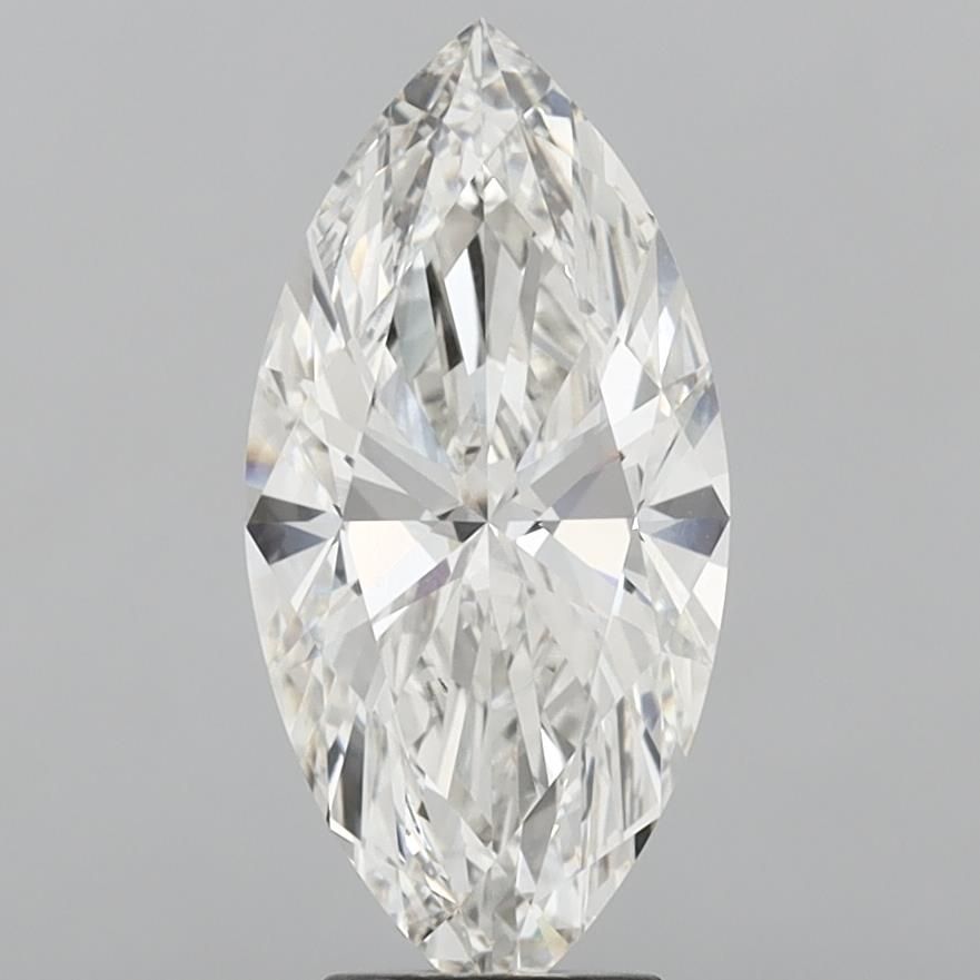 5.08 Carat G-VVS2 Marquise Lab Diamond