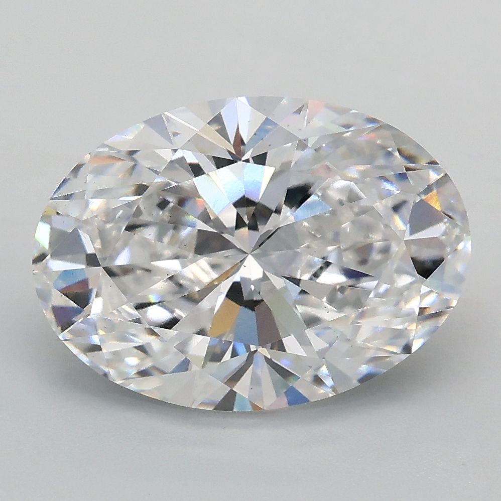 3.08 Carat D-VS1 Oval Lab Diamond