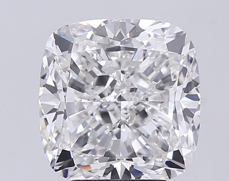 5.50 Carat G-VS2 Cushion Lab Diamond