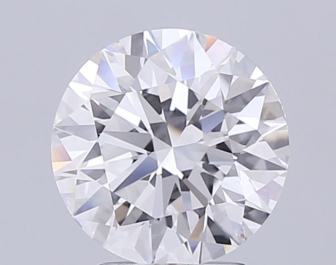 3.93 Carat F-VS1 Round Lab Diamond