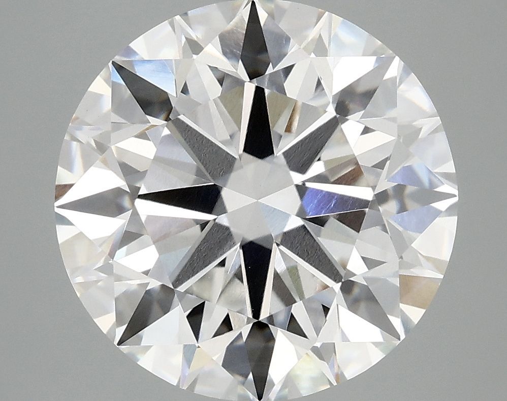 6.19 Carat F-VVS2 Round Lab Diamond
