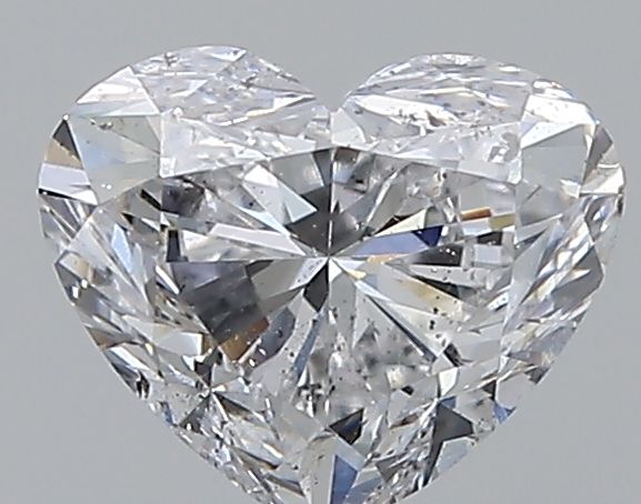 0.7 Carat D-SI2 Heart Cut Diamond