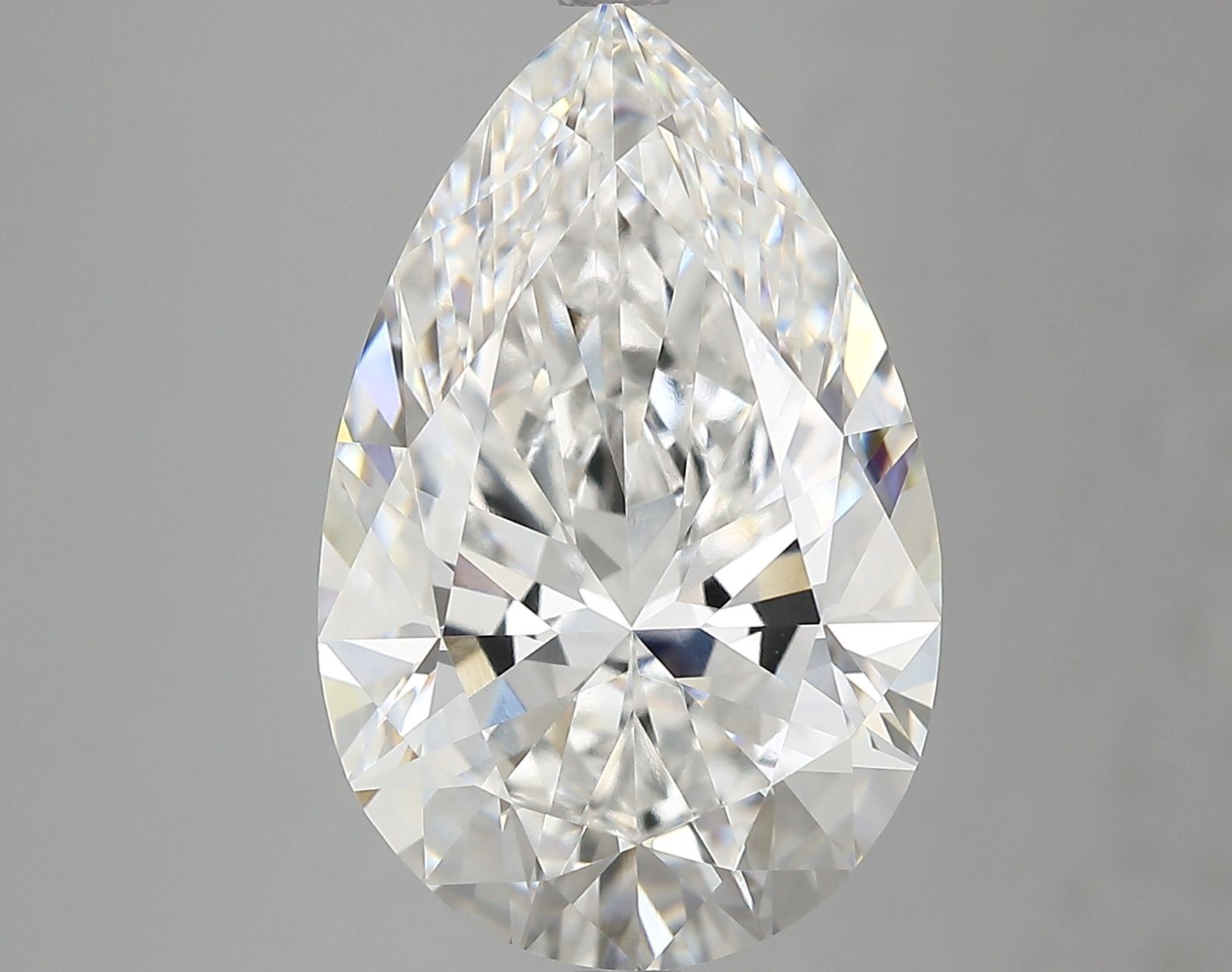 7.03 Carat E-VVS2 Pear Lab Diamond