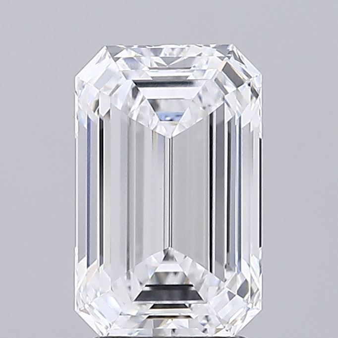 3.03 Carat D-VVS2 Emerald Lab Diamond