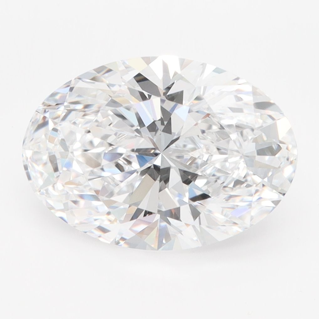 3.61 Carat D-IF Oval Lab Diamond