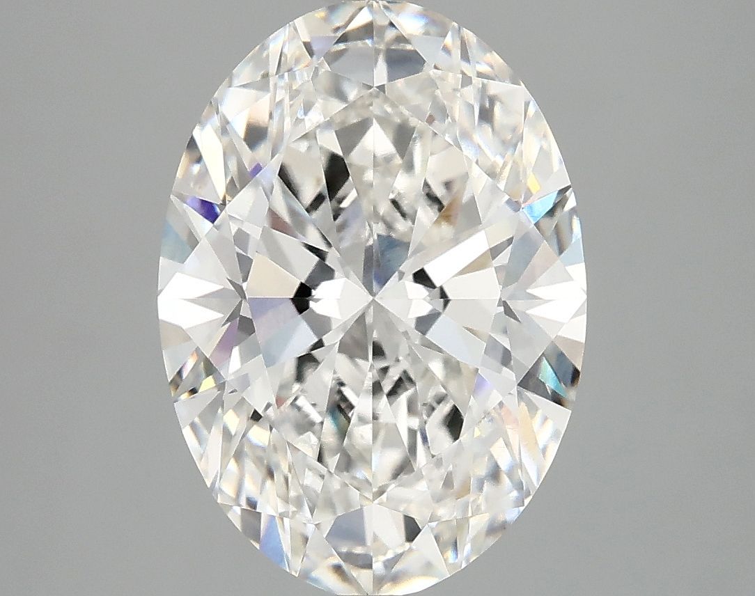 3.94 Carat F-VS1 Oval Lab Diamond