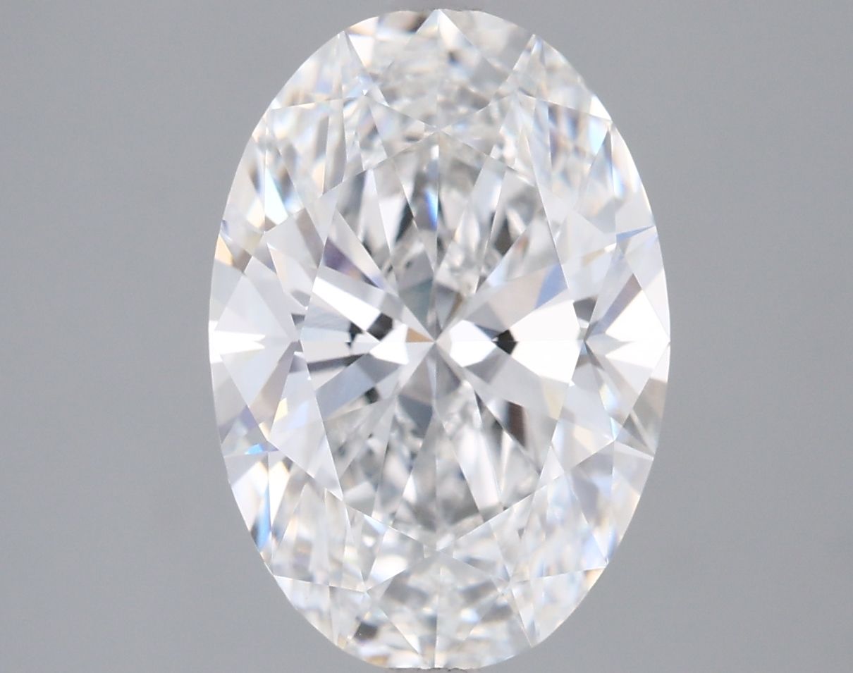 2.89 Carat E-VVS1 Oval Lab Diamond