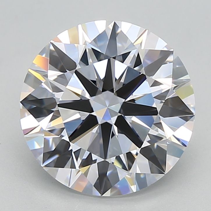 4.04 Carat D-VVS1 Round Lab Diamond