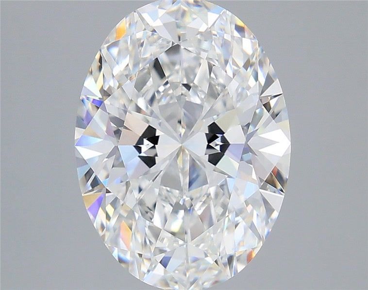 4.09 Carat E-VVS1 Oval Lab Diamond