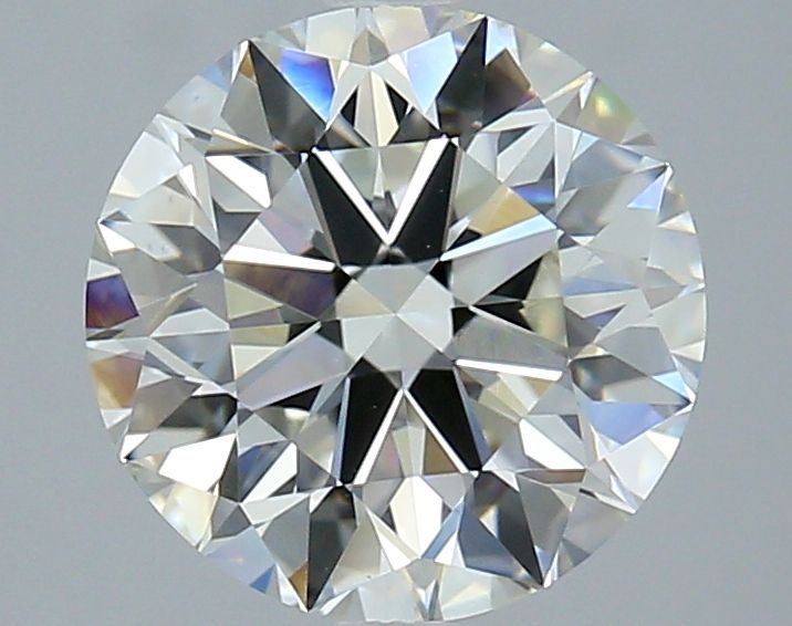 2.96 Carat G-VS1 Round Cut Diamond