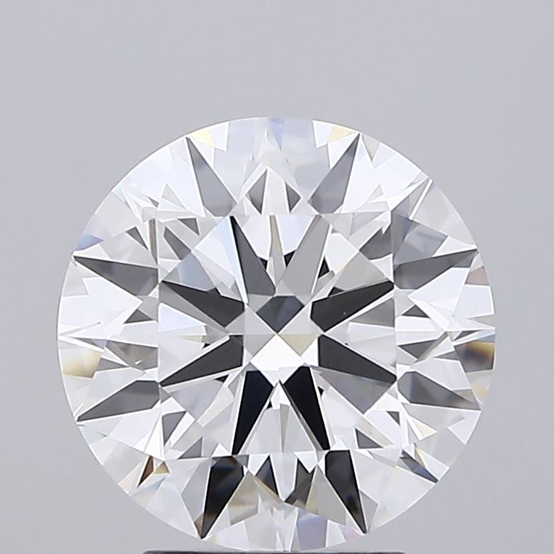 3.46 Carat F-VVS2 Round Lab Diamond