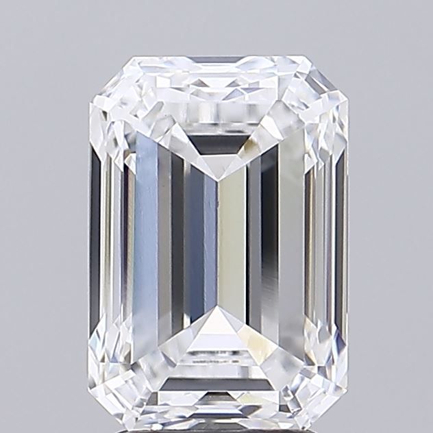 3.54 Carat D-VVS2 Emerald Lab Diamond
