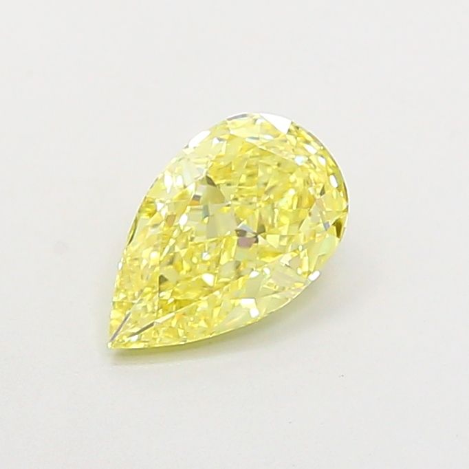 1.41 Carat Pear Cut Fancy Yellow