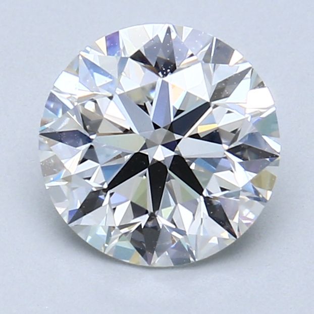 1.62 Carat F-VVS1 Round Cut Diamond