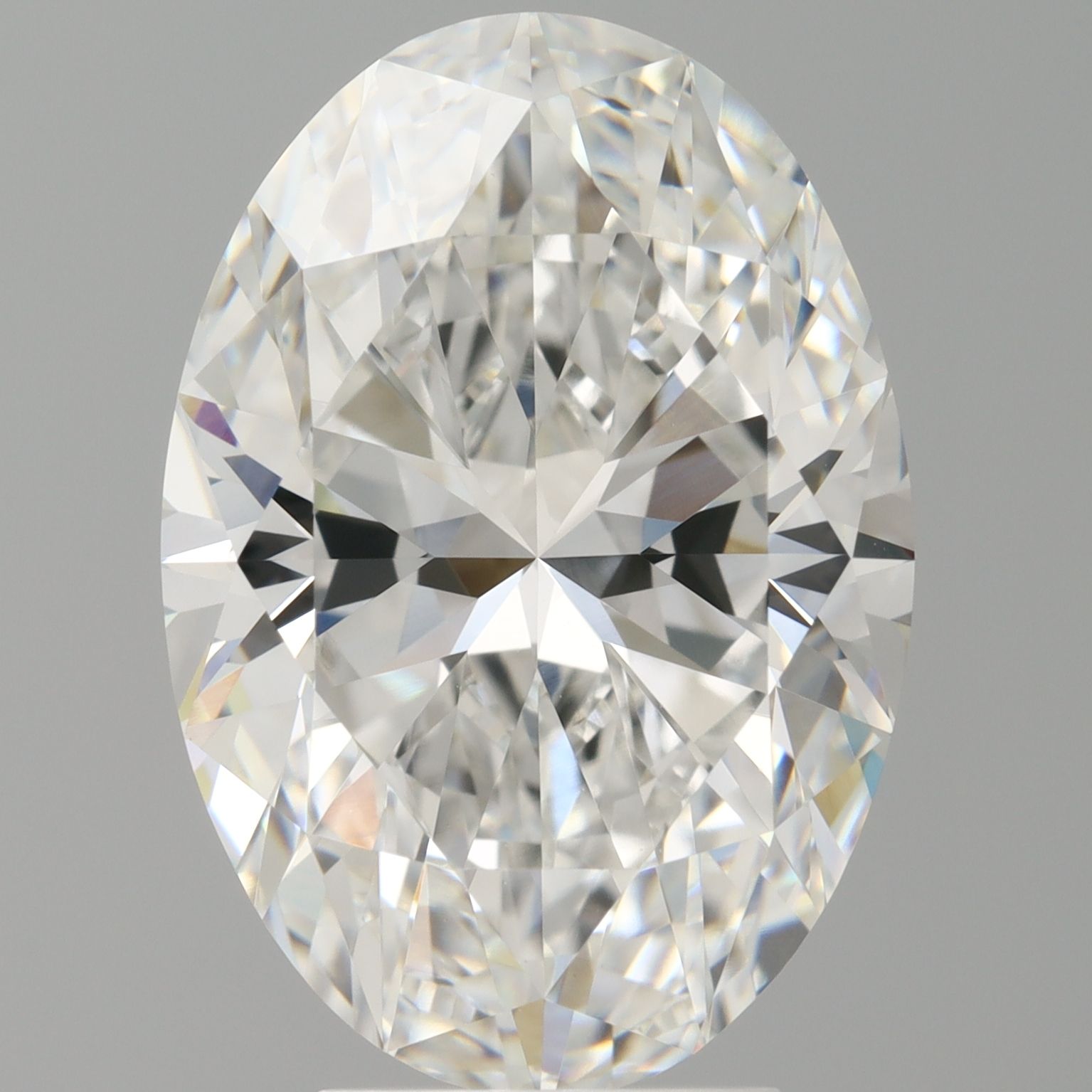5.06 Carat F-VVS1 Oval Lab Diamond