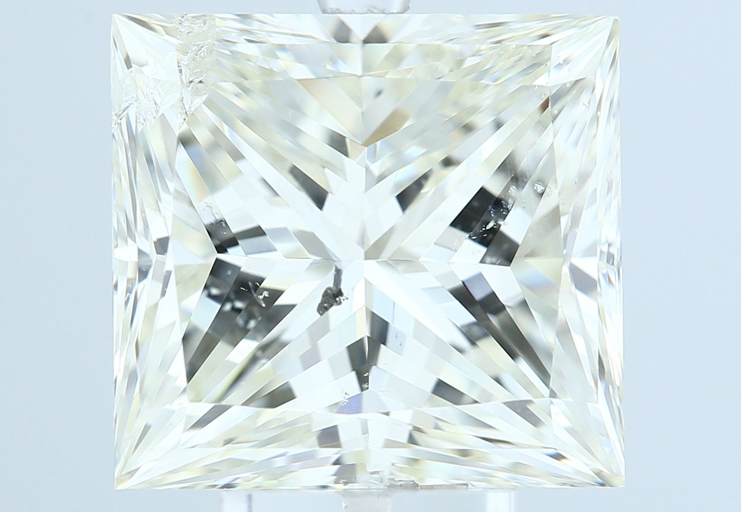 5.02 Carat K-SI2 Princess Cut Diamond