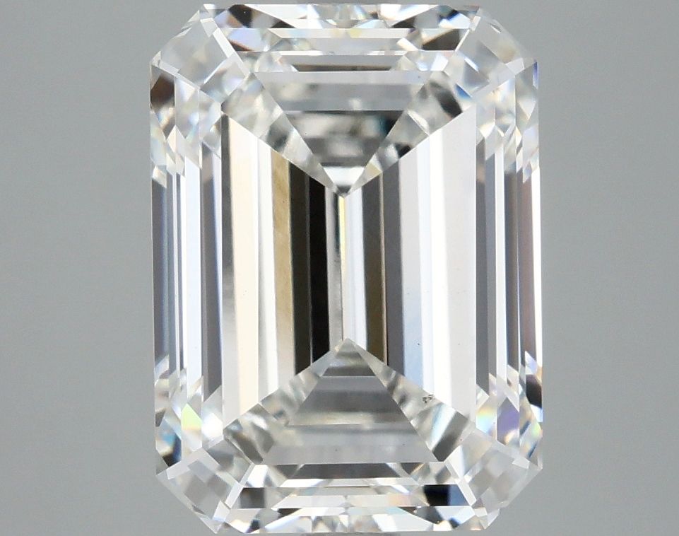 4.85 Carat F-VS2 Emerald Lab Diamond