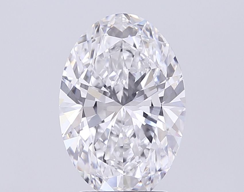 5.00 Carat G-VVS2 Oval Lab Diamond