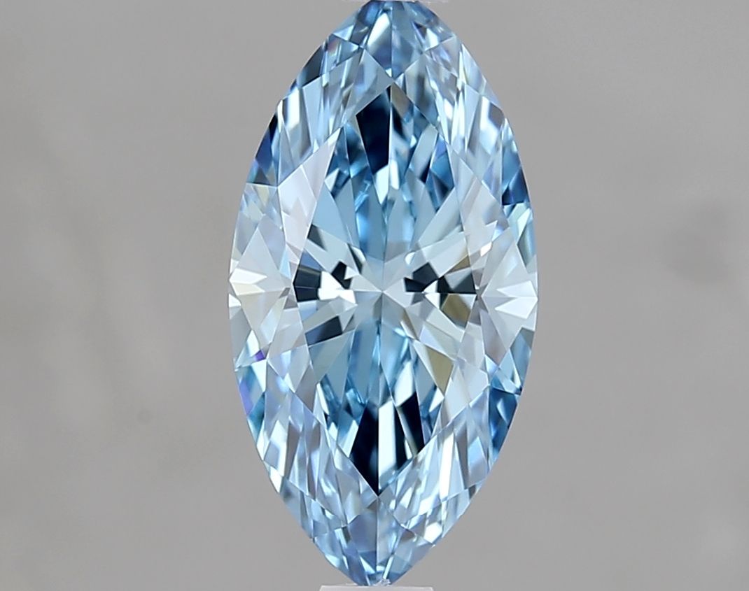 1.01 Carat Marquise Cut Fancy Blue