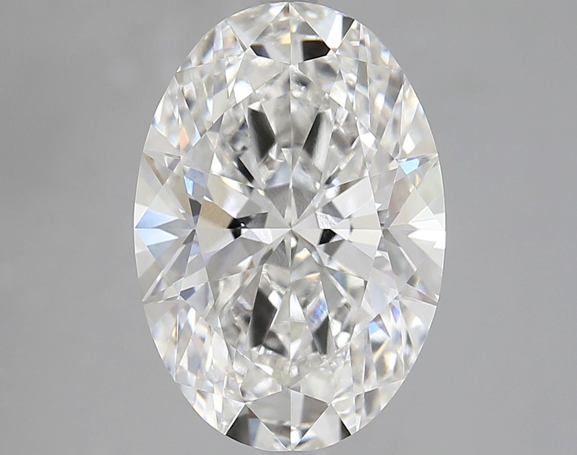 4.73 Carat F-VVS2 Oval Lab Diamond