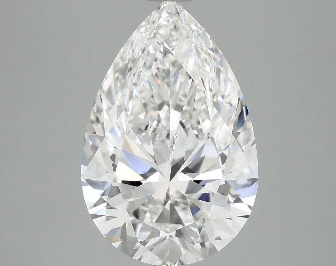 4.02 Carat E-VVS2 Pear Lab Diamond