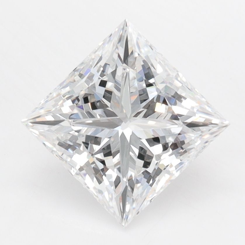 2.03 Carat D-IF Princess Lab Diamond