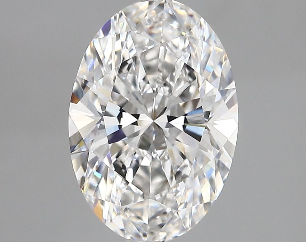 2.68 Carat D-VVS2 Oval Lab Diamond