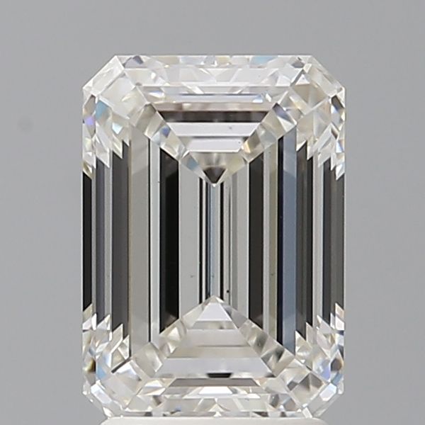 2.60 Carat G-VS1 Emerald Lab Diamond