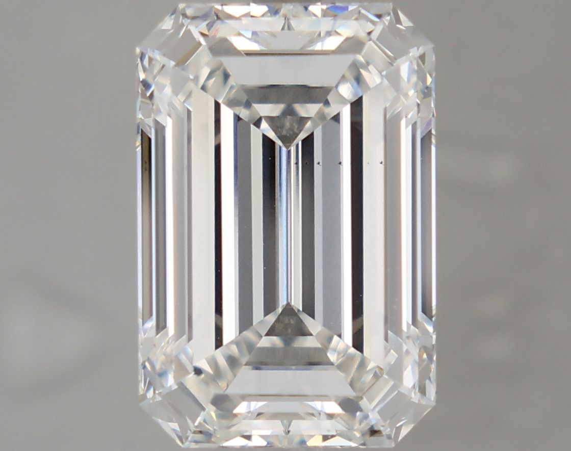 7.37 Carat F-VS2 Emerald Lab Diamond