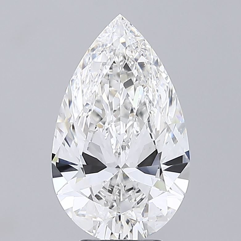 5.09 Carat F-VS1 Pear Lab Diamond