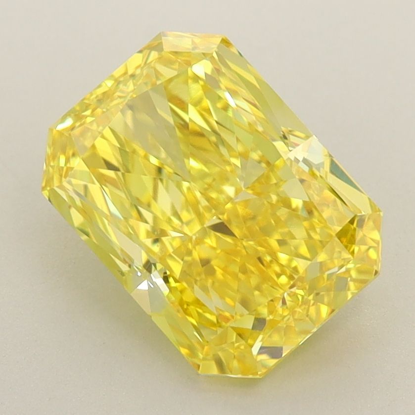 2.49 Carat Radiant Cut Fancy Yellow